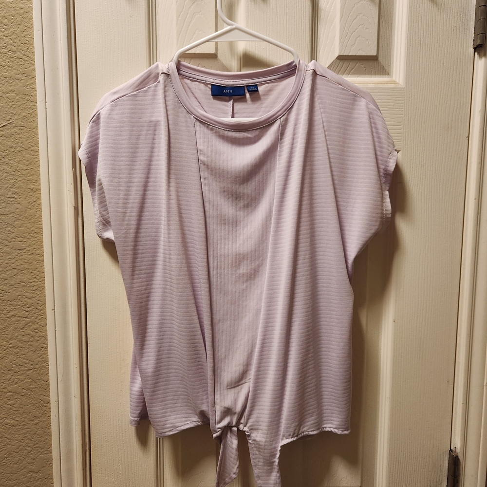 🧡3 for $20 / Apt. 9 Women's Lavender Tie-Front Top
